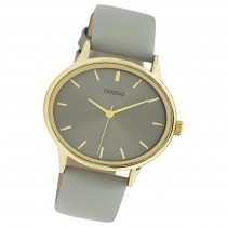 Oozoo Damen Armbanduhr Timepieces C11050 Analog Leder grau UOC11050