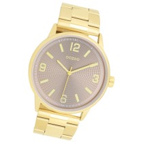Oozoo Unisex Armbanduhr Timepieces Analog Metallband gold UOC11504