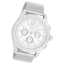 Oozoo Herren Armbanduhr Timepieces Analog Metall silber UOC2355A