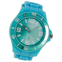 Oozoo Unisex Armbanduhr Vintage Series Analog Silikon blau UOC4165A