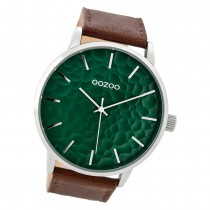 Oozoo Herren Armbanduhr Timepieces C9441 Quarzwerk Leder braun UOC9441