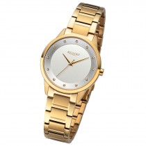 Regent Damen Armbanduhr Analog Metallarmband gold UR2212807