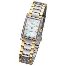 Regent Damenuhr Edelstahl-Armbanduhr Analog Metallarmband silber gold URBA866