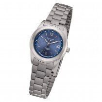 Regent Damen Armbanduhr Analog F-1168 Quarz-Uhr Metall silber URF1168