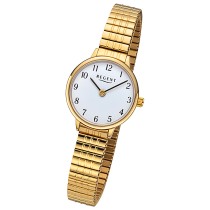 Regent Damen Armbanduhr Analog Edelstahlarmband gold URF1511