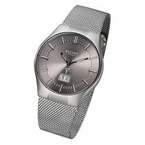 Regent Herren-Armbanduhr 32-FR-215 Funkuhr Edelstahl-Armband silber URFR215