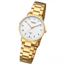 Regent Damen Armbanduhr Analog Metallarmband gold URGM2305
