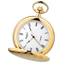 Regent Herren Taschenuhr Analog Gehäuse gold URP719