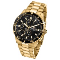 Sector Herren Armbanduhr Chrono Edelstahlarmband gold USE73643008