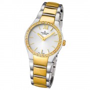Candino Damen-Armbanduhr Timeless analog Quarz Edelstahl Gelbgold PVD UC4538/1