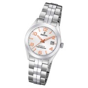 Festina Damen Armbanduhr Klassik F20438/4 Quarz Edelstahl silber UF20438/4