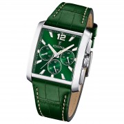 Festina Herrenuhr Timeless Chronograph Armbanduhr Leder grün UF20636/3
