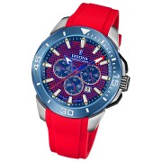 Festina Herrenuhr Chrono Bike Armbanduhr Kautschuk rot UF20642/2