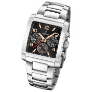 Festina Herrenuhr Timeless Chronograph Armbanduhr Edelstahl silber UF20652/4