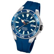 Festina Herrenuhr The Originals Armbanduhr Kautschuk blau UF20664/1