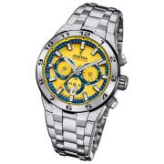 Festina Herrenuhr Edelstahl silber Festina Chrono Bike Armbanduhr UF20670/4