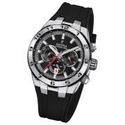 Festina Herrenuhr Silikon schwarz Festina Chrono Bike Armbanduhr UF20671/6