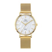 Girl Only GO Damen Armbanduhr Mademoiselle Quarz-Uhr Edelstahl gold UGO695265