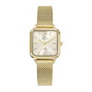 Girl Only GO Damen Armbanduhr Mademoiselle Quarz-Uhr Edelstahl gold UGO695612