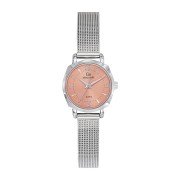 Girl Only GO Damen Armbanduhr Mademoiselle Quarz-Uhr Edelstahl silber UGO695614