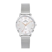 Girl Only GO Damen Armbanduhr Mademoiselle Quarz-Uhr Edelstahl silber UGO695615