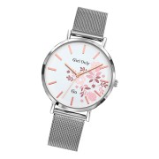 Girl Only Damen Armbanduhr GO 695910 Analog Quarz Uhr Edelstahl silber UGO695910