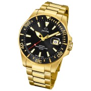 Jaguar Herren Armbanduhr Executive J877/3 Analog Edelstahl gold UJ877/3