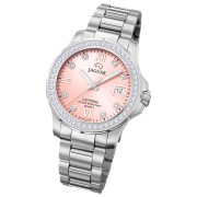 Jaguar Damen Armbanduhr Cosmopolitan J892/2 Analog Edelstahl silber UJ892/2