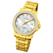 Jaguar Damen Armbanduhr Cosmopolitan J895/1 Analog Edelstahl gold UJ895/1