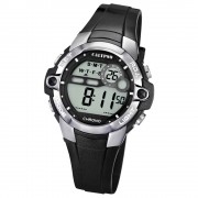 CALYPSO Damen Herren-Armbanduhr Sport Funktinsuhr Quarz-Uhr PU schwarz UK5617/6