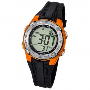 CALYPSO Kinder-Armbanduhr Fashion Chronograph Quarz-Uhr PU schwarz UK5685/7