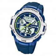 Calypso Herren Armbanduhr Street Style K5770/3 Quarz-Uhr PU blau UK5770/3