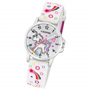 Calypso Kinderuhr PUR mehrfarbig weiß rosa Calypso Junior Armbanduhr UK5776/4