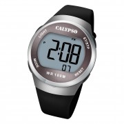 Calypso Herren Jugend Armbanduhr K5786/4 Digital Kunststoff schwarz UK5786/4