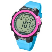 Calypso Herrenuhr Kunststoff blau Calypso Digital Armbanduhr UK5817/1