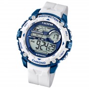 Calypso Herrenuhr Kunststoff weiß Calypso Digital Armbanduhr UK5819/5