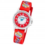 Calypso Kinderuhr PUR mehrfarbig rot Calypso Junior Armbanduhr UK5824/5