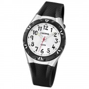 CALYPSO Damen-Armbanduhr Fashion analog Quarz-Uhr PU schwarz UK6064/2