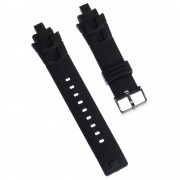 Calypso Herren Uhrenarmband 17mm Kautschuk-Band schwarz für Calypso K5595 UKA5595/S