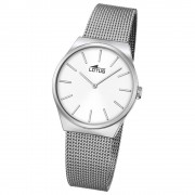 LOTUS Damen-Armbanduhr Edelstahl silber Stahlband klassisch Quarz UL18288/1