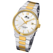 Lotus Herrenuhr Edelstahl silbergold Lotus Classic Armbanduhr UL18836/1
