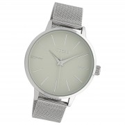 Oozoo Damen Armbanduhr Timepieces Analog Metall silber UOC10005