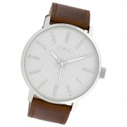 Oozoo Damen Armbanduhr Timepieces Analog Leder braun UOC10035