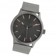 Oozoo Herren Armbanduhr Timepieces C10056 Quarz Stahl silber UOC10056