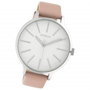 Oozoo Damen Armbanduhr Timepieces Analog Leder rosa UOC10122