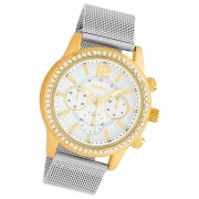 Oozoo Damen Armbanduhr Timepieces Analog Metall silber UOC10260