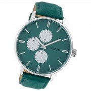 Oozoo Damen Armbanduhr Timepieces Analog Leder grün UOC10313