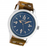Oozoo Unisex Armbanduhr Timepieces Analog Leder camouflage UOC10352
