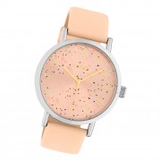 Oozoo Damen Armbanduhr Timepieces C10410 Analog Leder rosa UOC10410