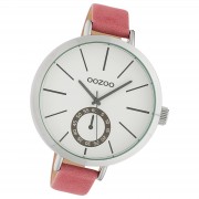 Oozoo Damen Armbanduhr Timepieces Analog Leder rose UOC10464